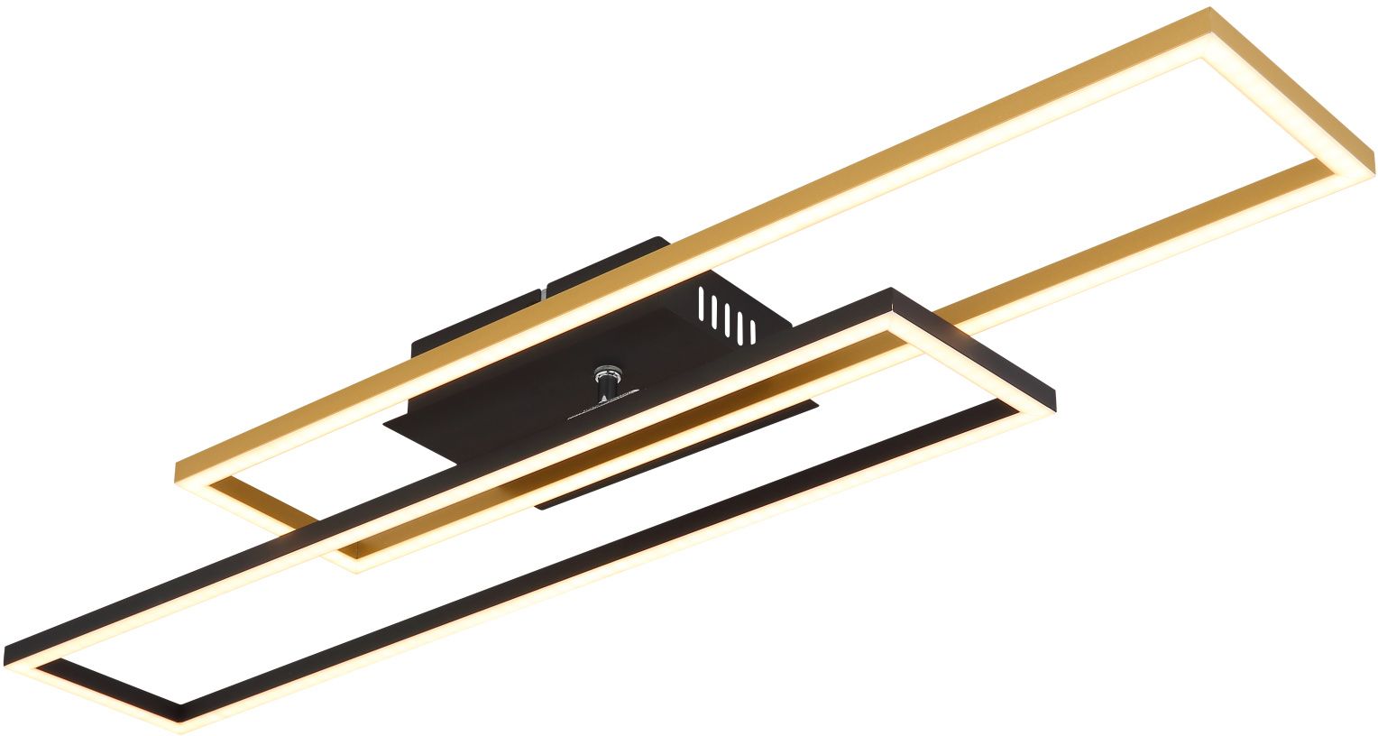 Darmowa Dostawa - Lampa podsufitowa 1x30 W czarna-złota Globo Lighting Dakari 6720830G