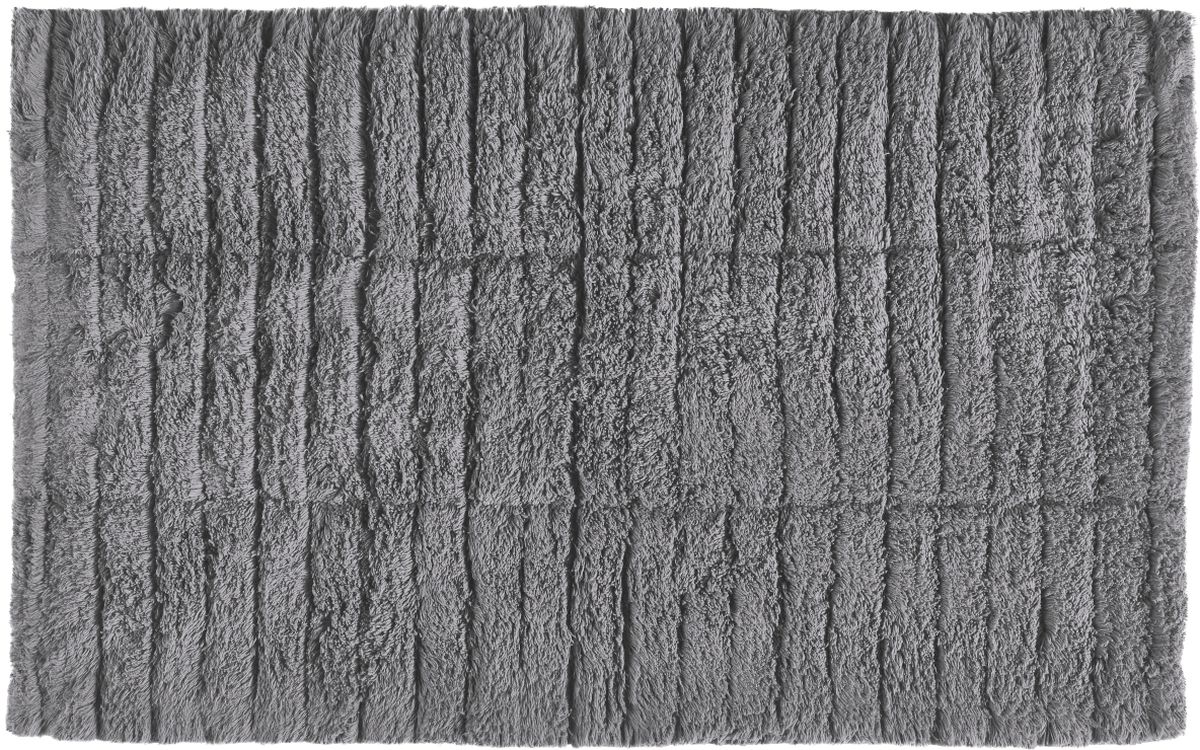 Darmowa Dostawa - Dywanik łazienkowy 80x50 cm prostokątny szary Zone Denmark Tiles 13533