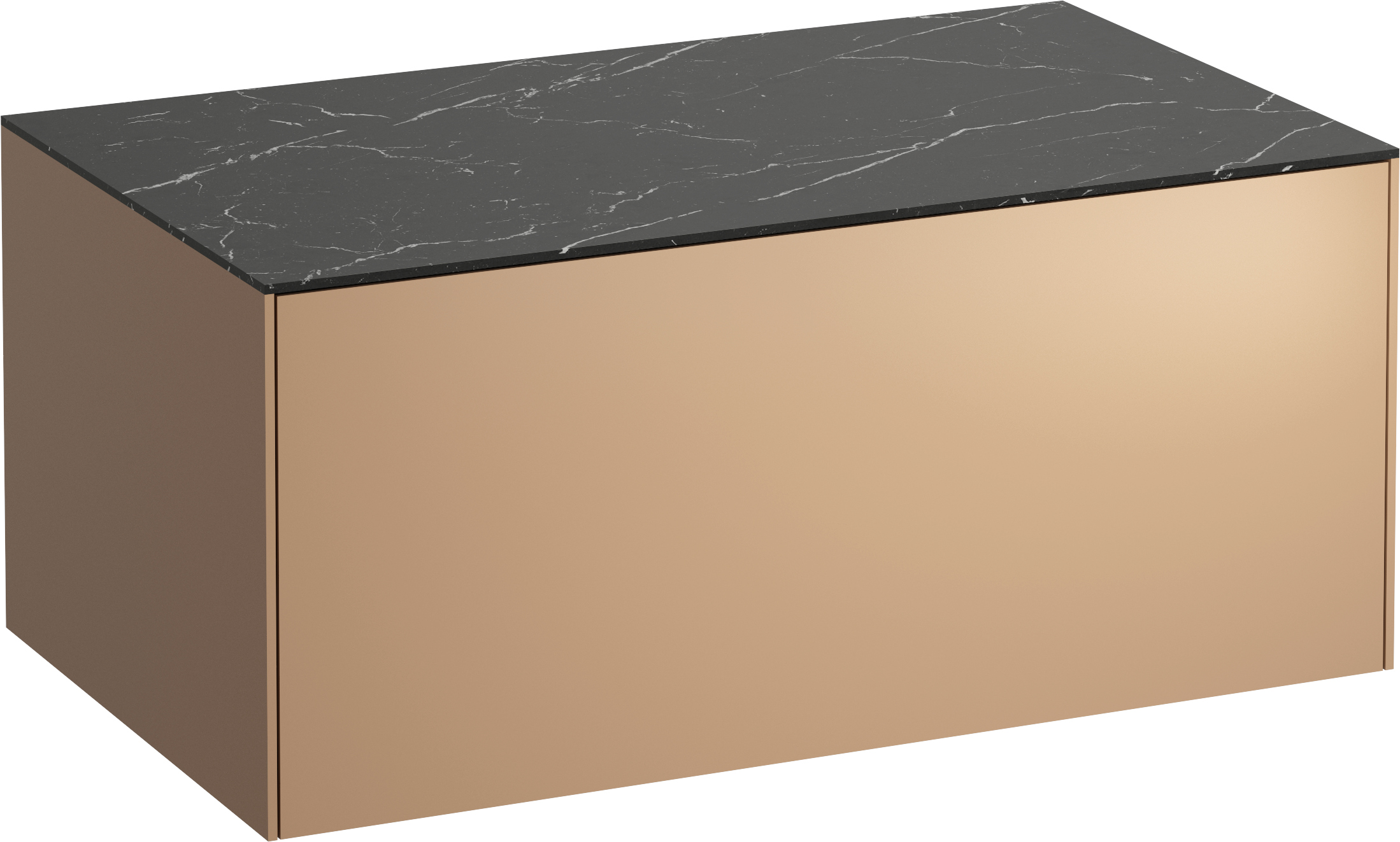 Darmowa Dostawa - Szafka z blatem 77.5x45.5x34 cm podumywalkowa wisząca czarna Laufen Sonar H4054100341411