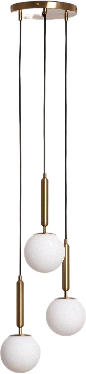 Darmowa Dostawa - Lampa wisząca 3x20 W złota Abruzzo Palazzo ABRLWPAL3XE27