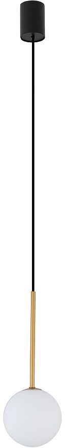 Darmowa Dostawa - Lampa wisząca 1x12 W biała-czarna-złota Nowodvorski Lighting Karo 10305