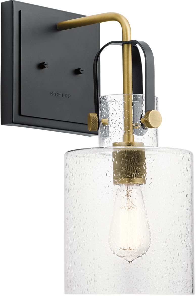 Darmowa Dostawa - Kinkiet 1x60 W mosiądz Quintiesse Kitner QNKITNER1NBR