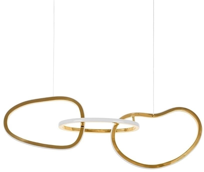 Darmowa Dostawa - Lampa wisząca 3x36 W złota Moosee Jazz MSE1501100203