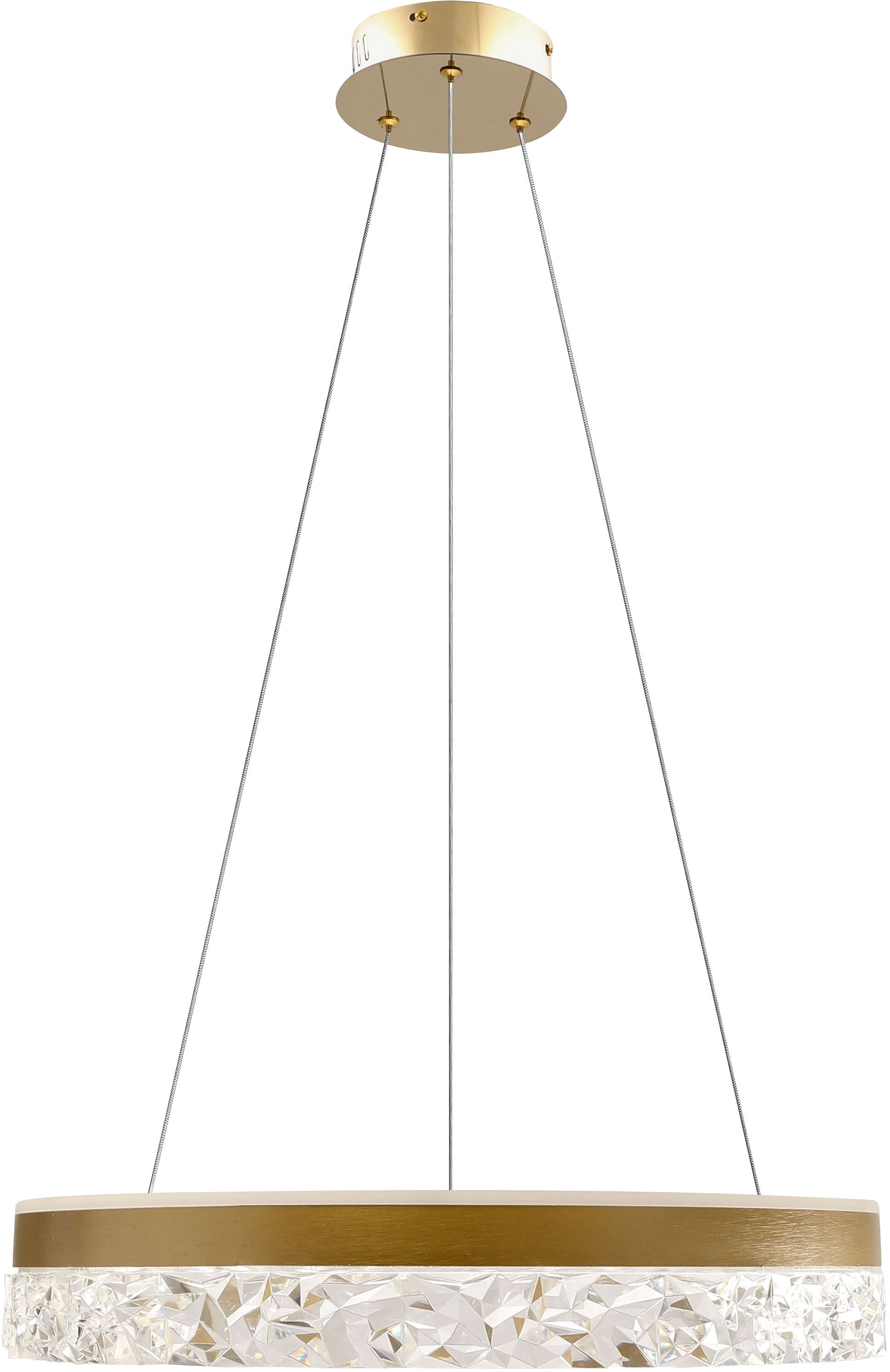 Darmowa Dostawa - Lampa wisząca 1x32 W złota Candellux Frozi 3135554