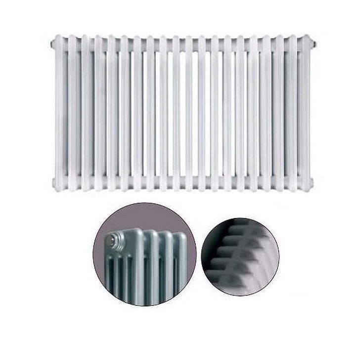 Darmowa Dostawa - Grzejnik pokojowy 57x182 cm podłączenie boczne biały Instal Projekt Tubus 4 TUB405040