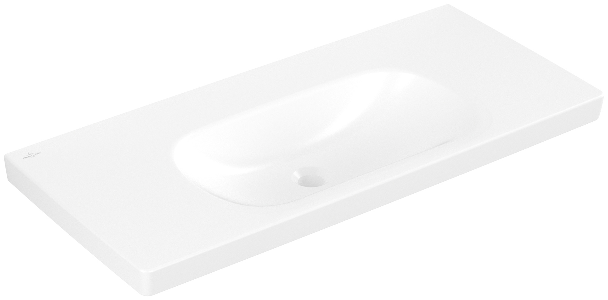 Darmowa Dostawa - Umywalka 100x46 cm prostokątna meblowa biała Villeroy & Boch Skyla 5A51A3RW