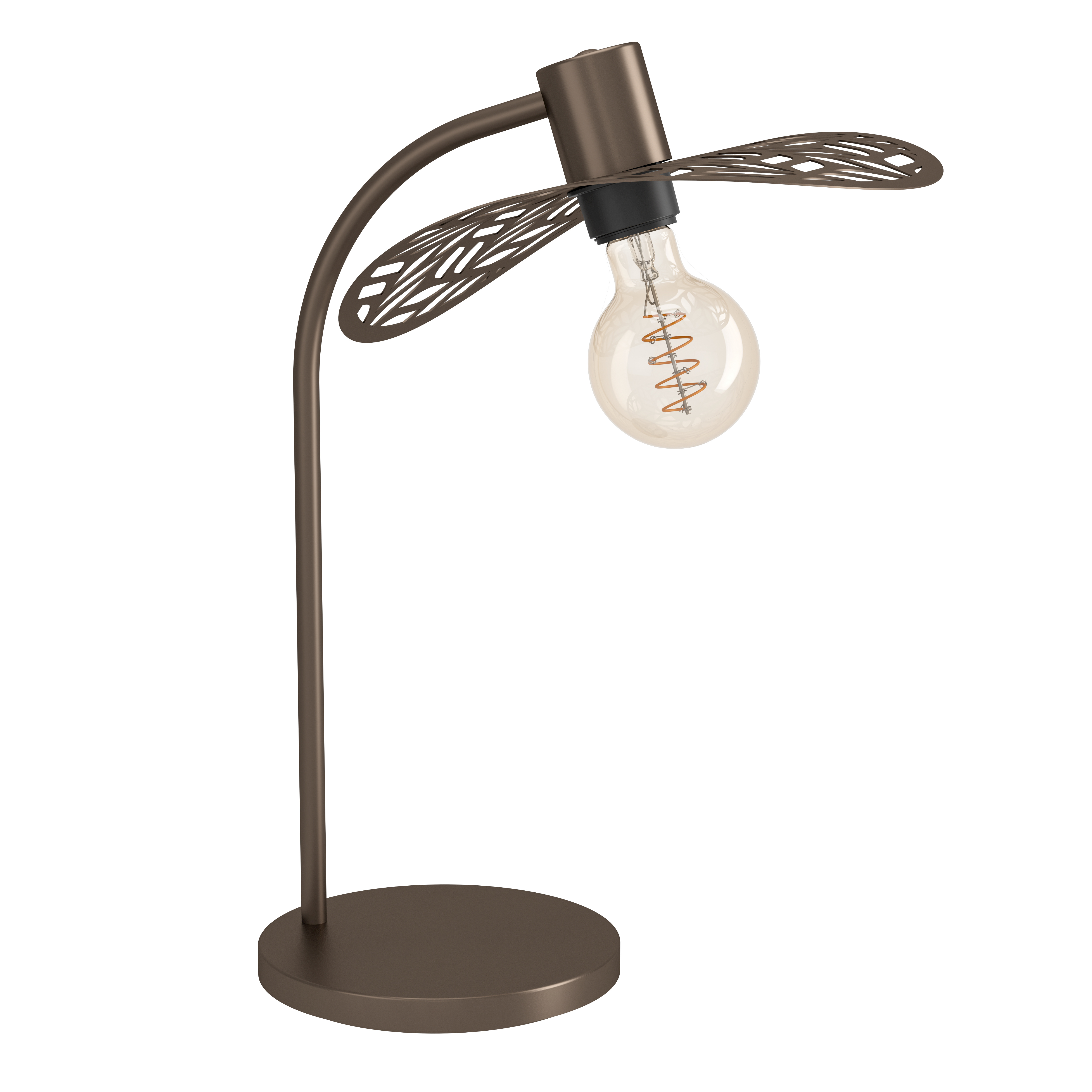 Darmowa Dostawa - Lampa stołowa 1x60 W brązowa Eglo Swaby 44126