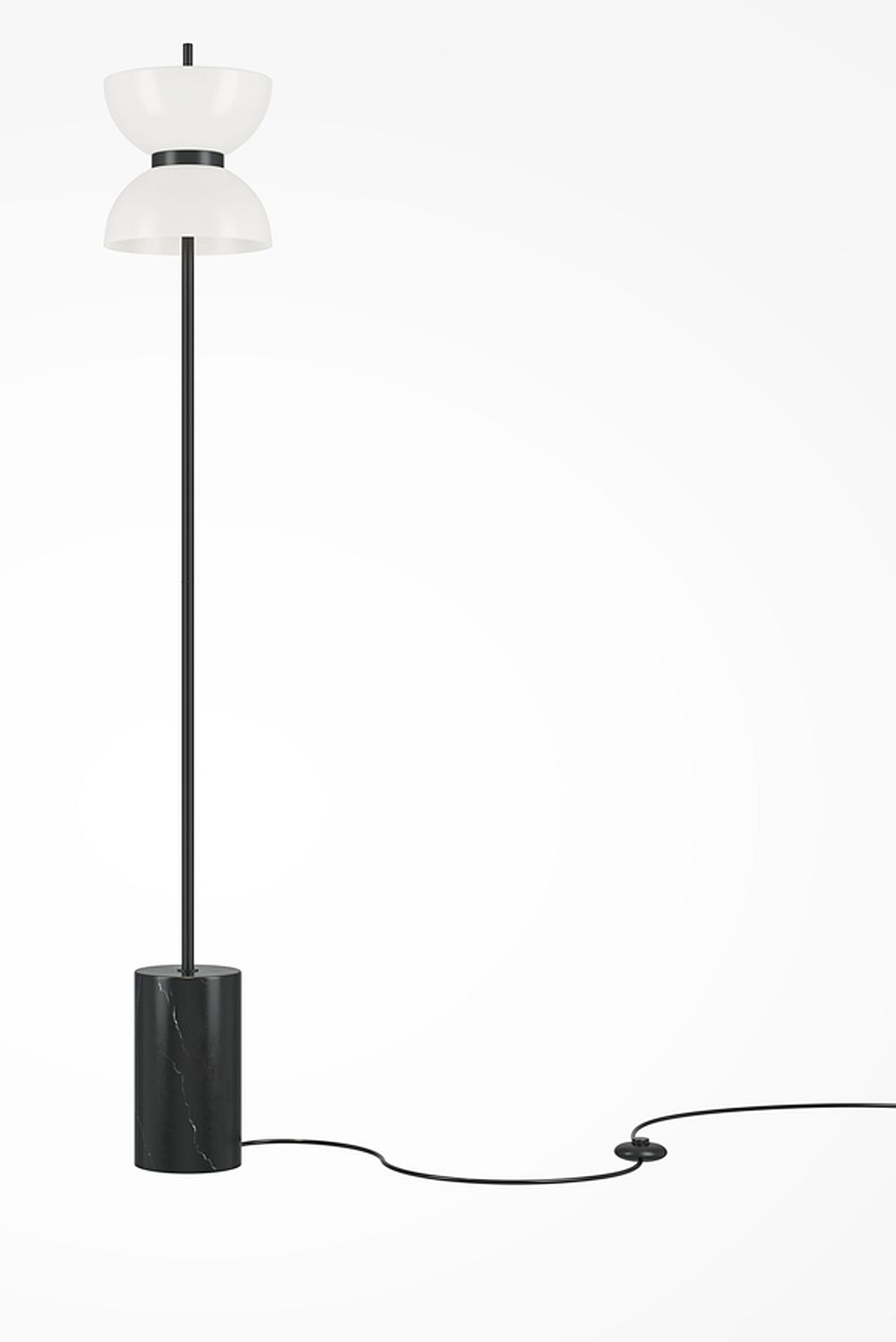 Darmowa Dostawa - Lampa stojąca 1x11 W czarna Maytoni Kyoto MOD178FLL11B3K