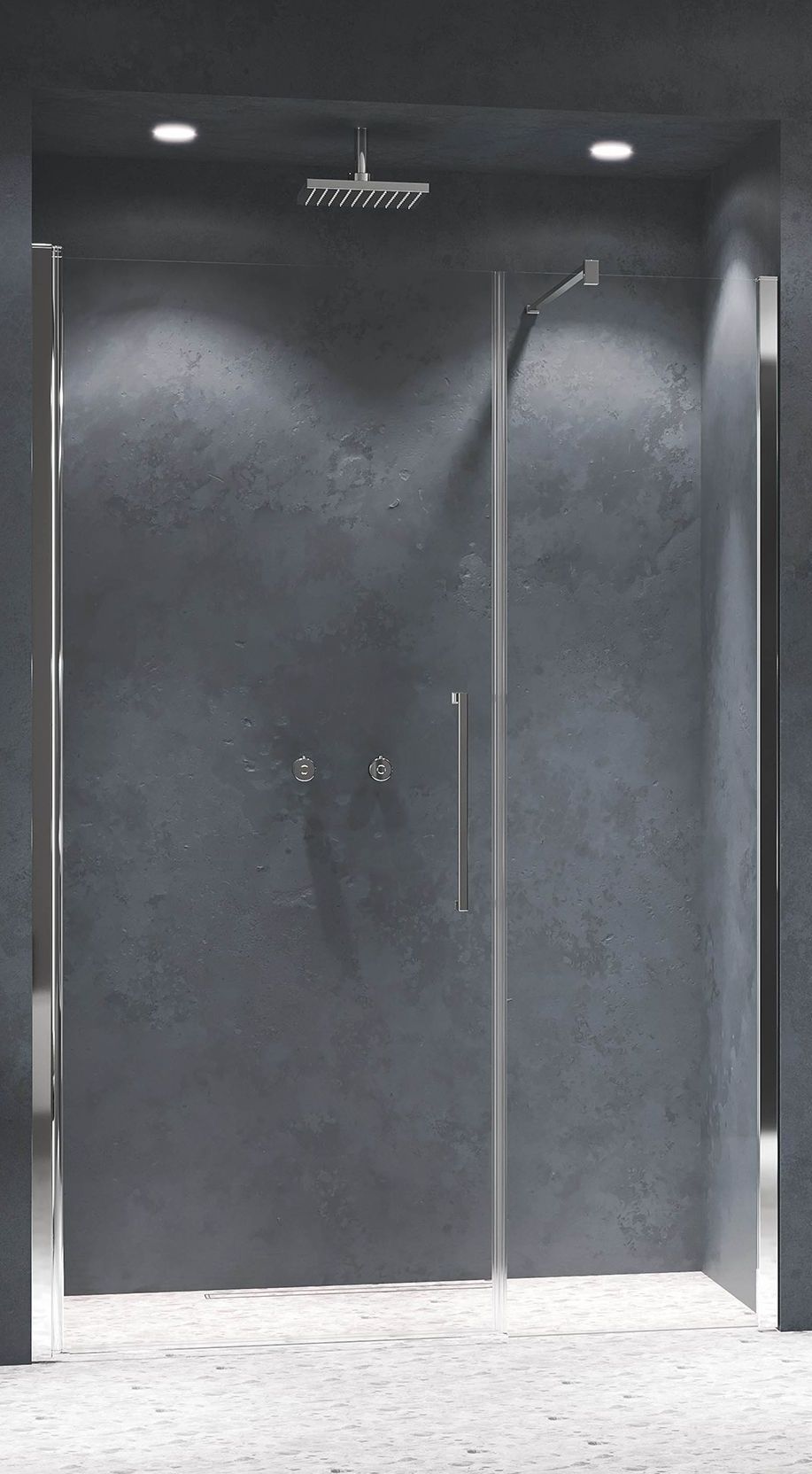 Darmowa Dostawa - Ścianka prysznicowa 65 cm Novellini Young Y2F1B651B