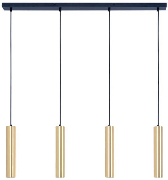 Darmowa Dostawa - Lampa wisząca 4x20 W złota Abruzzo Spoti ABRZLW4TZ