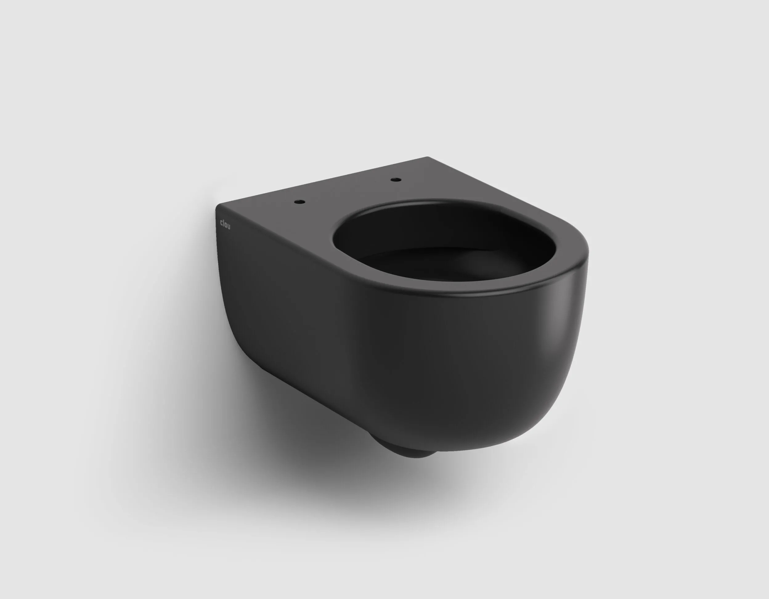Darmowa Dostawa - Miska WC wisząca bez kołnierza czarny mat Clou Hammock CL040107021