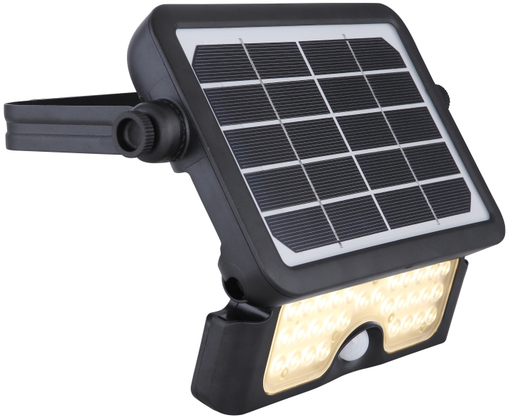 Darmowa Dostawa - Lampa solarna stojąca 1x5 W czarny Globo Lighting Solar 36483