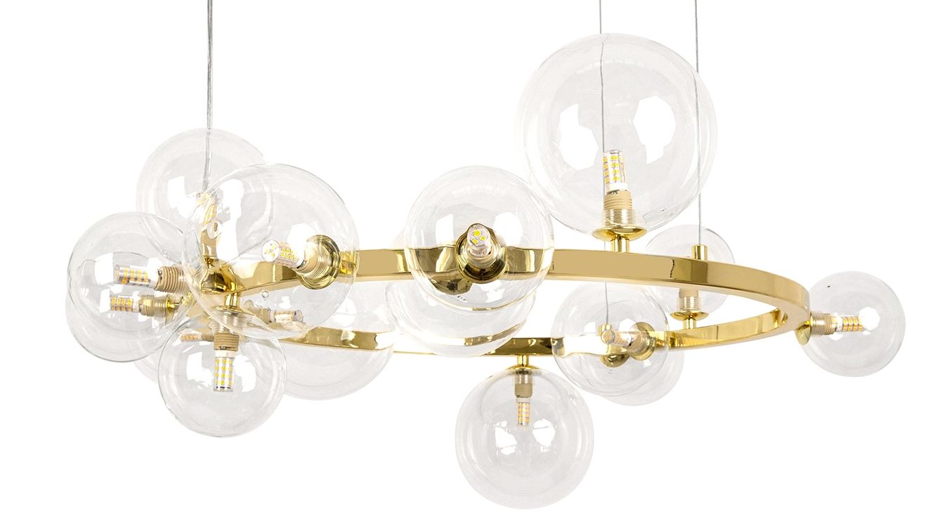 Darmowa Dostawa - Lampa wisząca x5 W złota Moosee Alure MSE1501100498