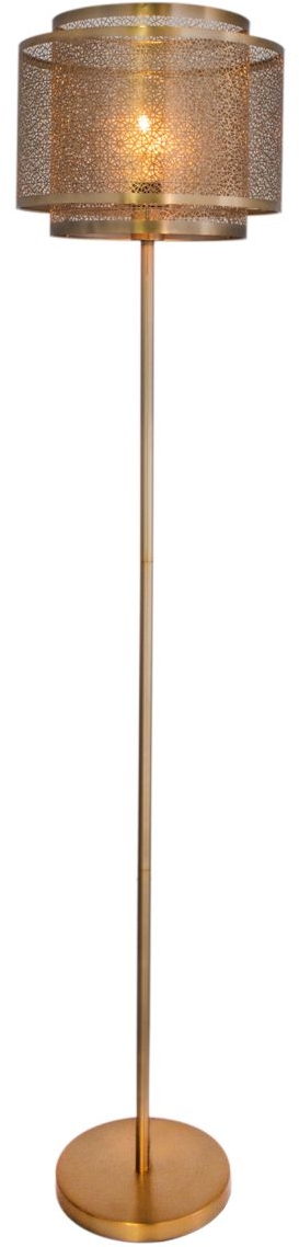 Darmowa Dostawa - Lampa stojąca 1x60 W mosiądz By Rydens Hermine 41001806519