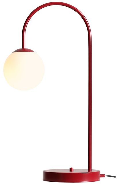 Darmowa Dostawa - Lampa stołowa 1x10 W czerwona Aldex Una 1116B15