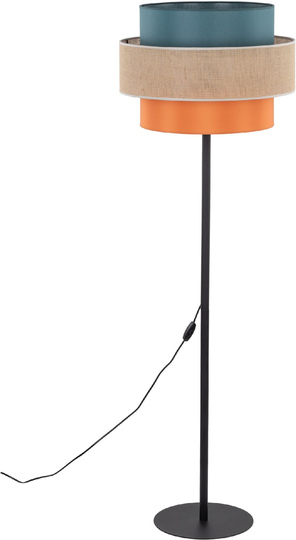 Darmowa Dostawa - Lampa stojąca 1x15 W czarna TK Lighting Trio 6452