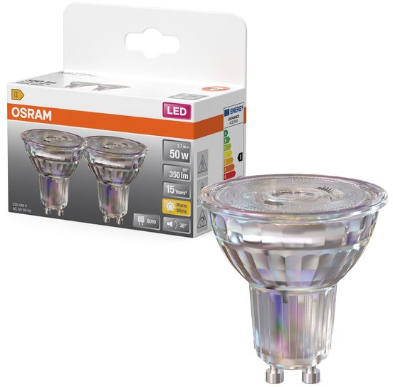 Darmowa Dostawa - Żarówki LED Multipack 2x3.7 W 2700 K gu10 Osram Star 4099854459757