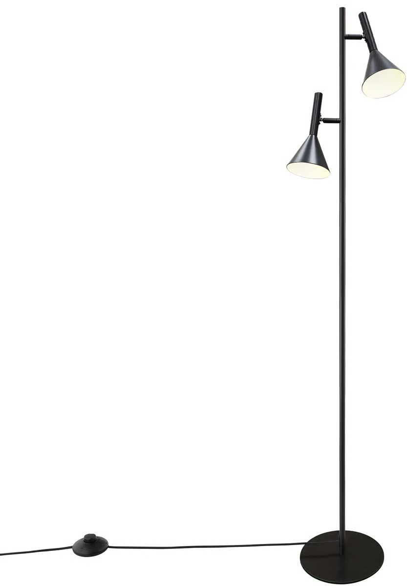 Darmowa Dostawa - Lampa stojąca 2x12 W czarna Nordlux Kelvis 2612784003