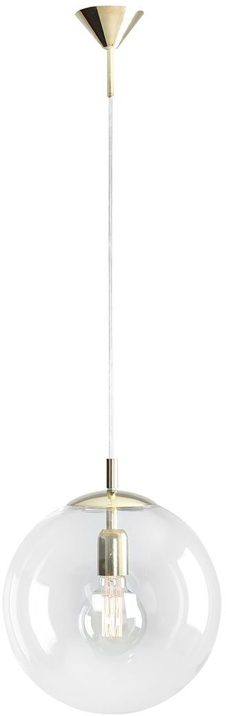 Darmowa Dostawa - Lampa wisząca 1x15 W złota Aldex Globe 562G10