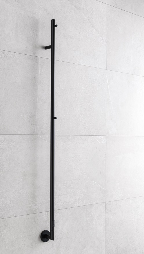 Darmowa Dostawa - Grzejnik elektryczny 170.8x9.1 cm czarny P.M.H. Ole OL1B