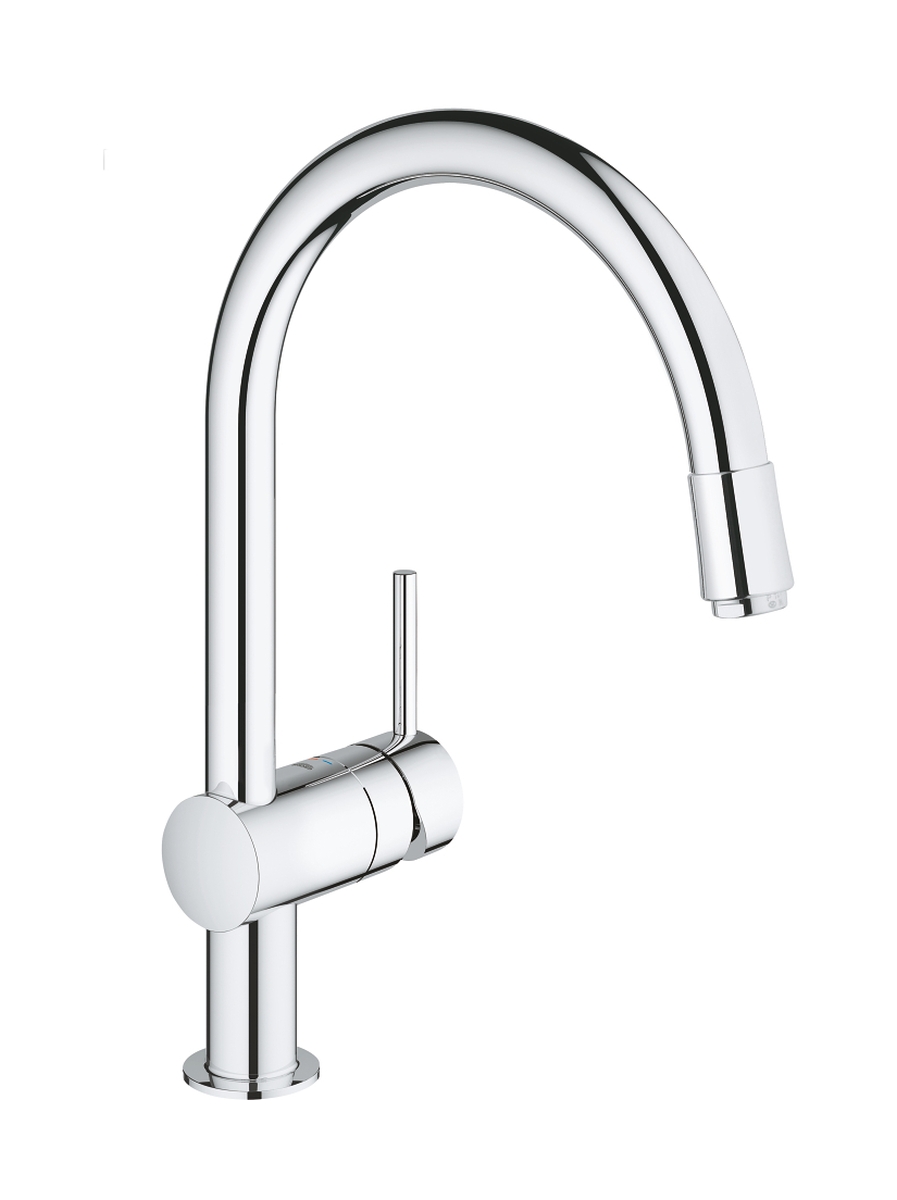 Darmowa Dostawa - Bateria kuchenna stojąca starlight chrome Grohe Minta 3291800E