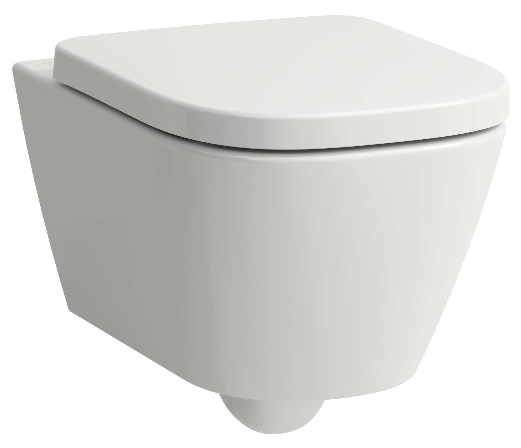 Darmowa Dostawa - Miska WC wisząca bez kołnierza ze spłukiwaniem wirowym biały połysk Laufen Meda H8201104000001