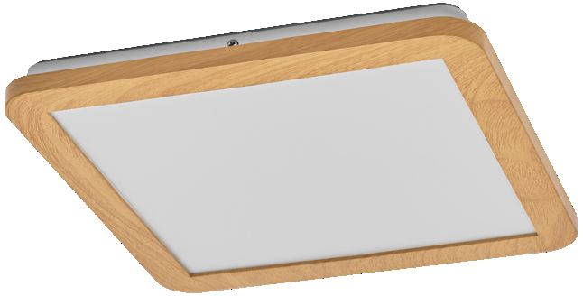 Darmowa Dostawa - Lampa podsufitowa 1x22 W drewno Osram Orbis Disc 4099854447624