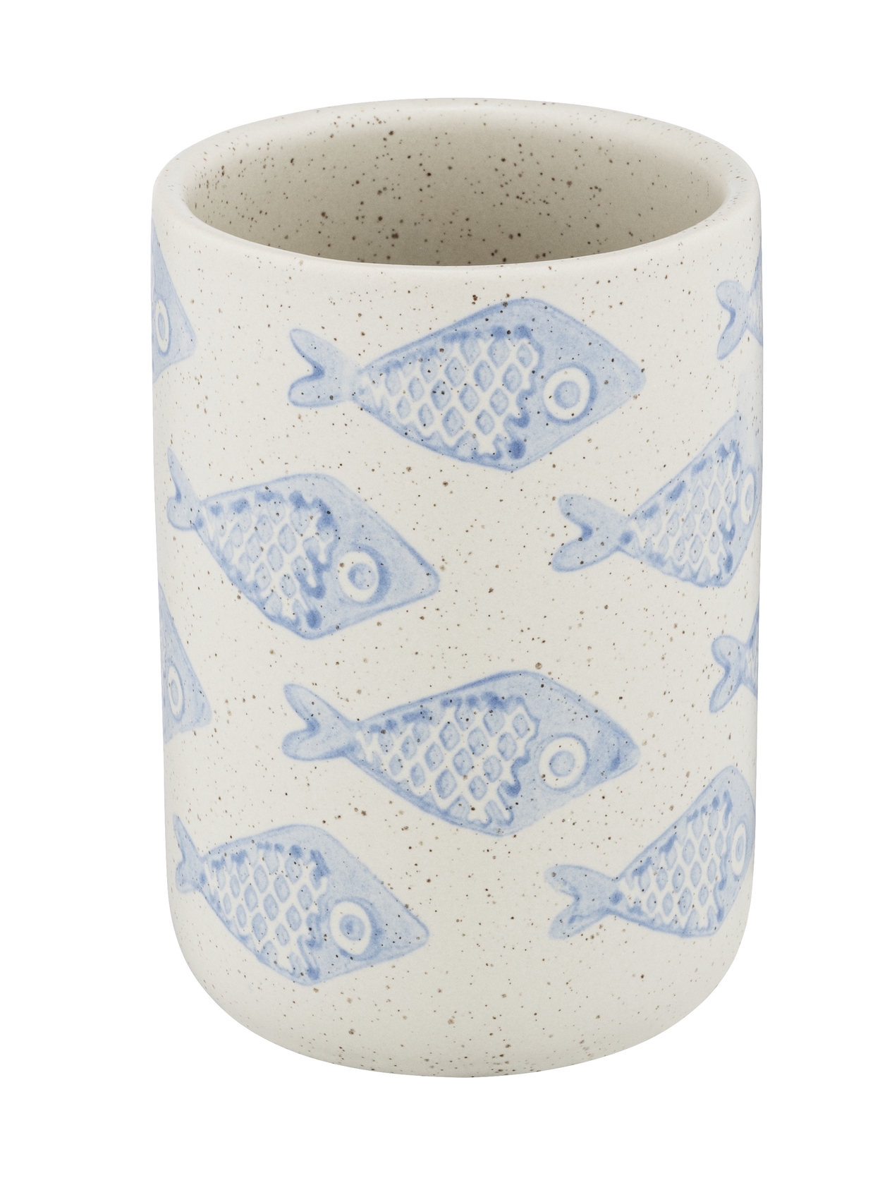 Darmowa Dostawa - Kubek na szczoteczki niebieski Wenko Aquamarin 24310100