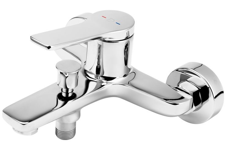 Darmowa Dostawa - Bateria wannowo-prysznicowa ścienna chrom FDesign Seppia FD1SPA111