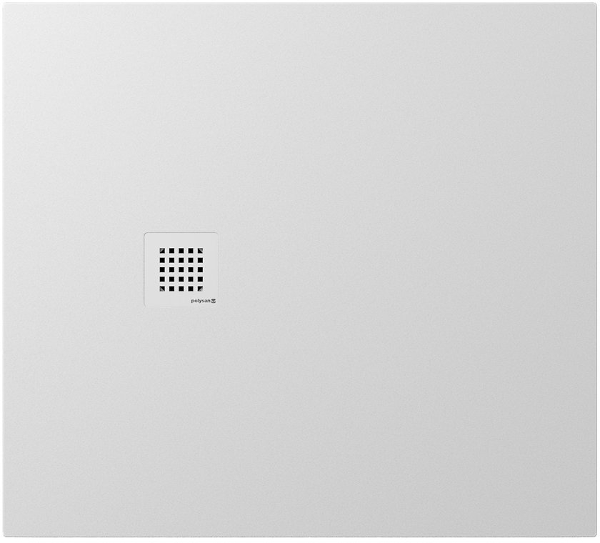 Darmowa Dostawa - Brodzik prostokątny 100x90 cm biały Polysan Treneca 8430611