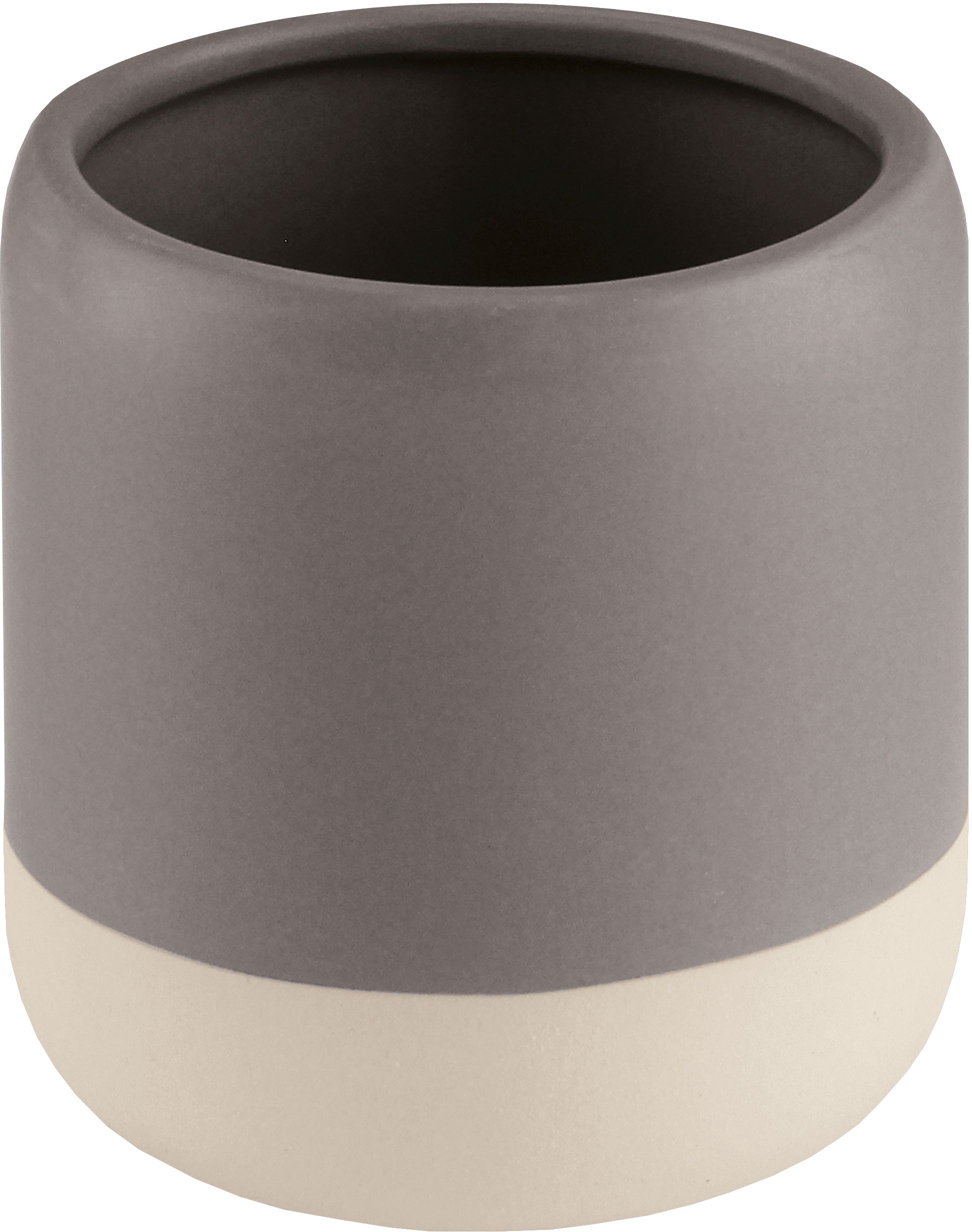 Darmowa Dostawa - Kubek na szczoteczki biały-szary Kleine Wolke Lunella 8693146852