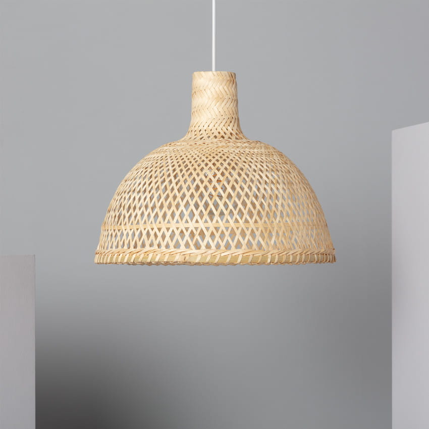 Darmowa Dostawa - Lampa wisząca 1x40 W drewno Abruzzo Boho ABRNLW29BHE27