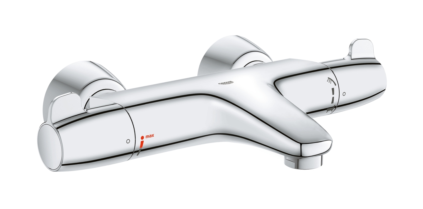 Darmowa Dostawa - Bateria wannowo-prysznicowa ścienna termostatyczna starlight chrome Grohe Grohtherm Special 34665000