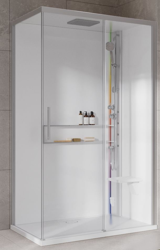 Darmowa Dostawa - Kabina z hydromasażem Novellini Glax G222P299DT51BB