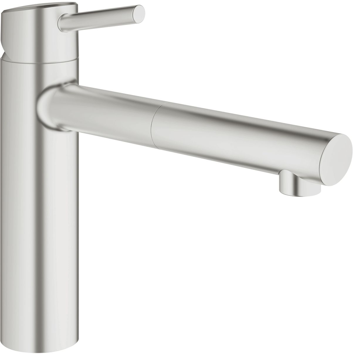 Darmowa Dostawa - Bateria kuchenna stojąca supersteel Grohe Concetto 31129DC1