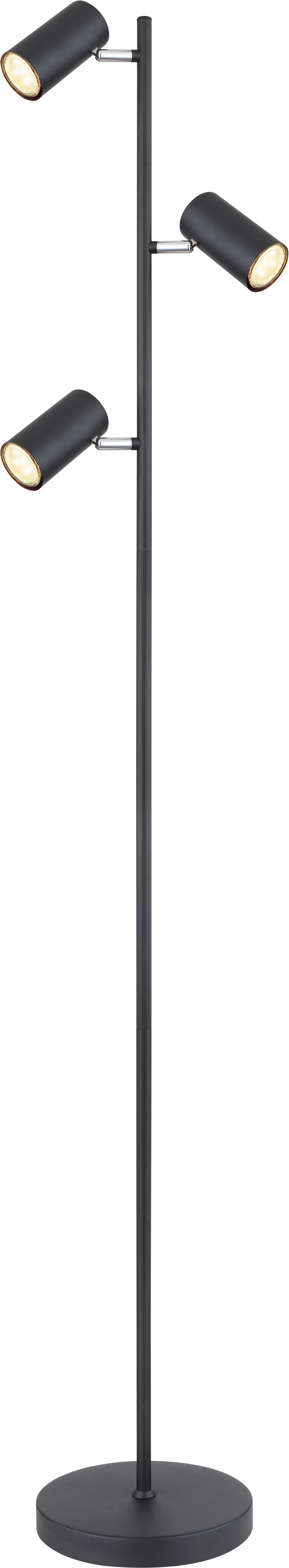 Darmowa Dostawa - Lampa stojąca 3x5 W czarna Globo Lighting Robby 57910SB