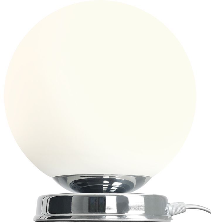 Darmowa Dostawa - Lampa stołowa 1x10 W chrom Aldex Ball 1076B4M