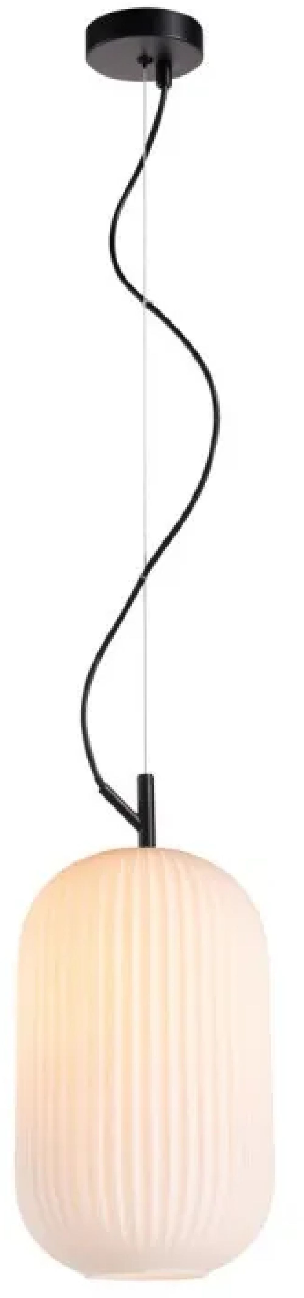 Darmowa Dostawa - Lampa wisząca 1x60 W czarna Italux Rues PND64536CMBLOPA