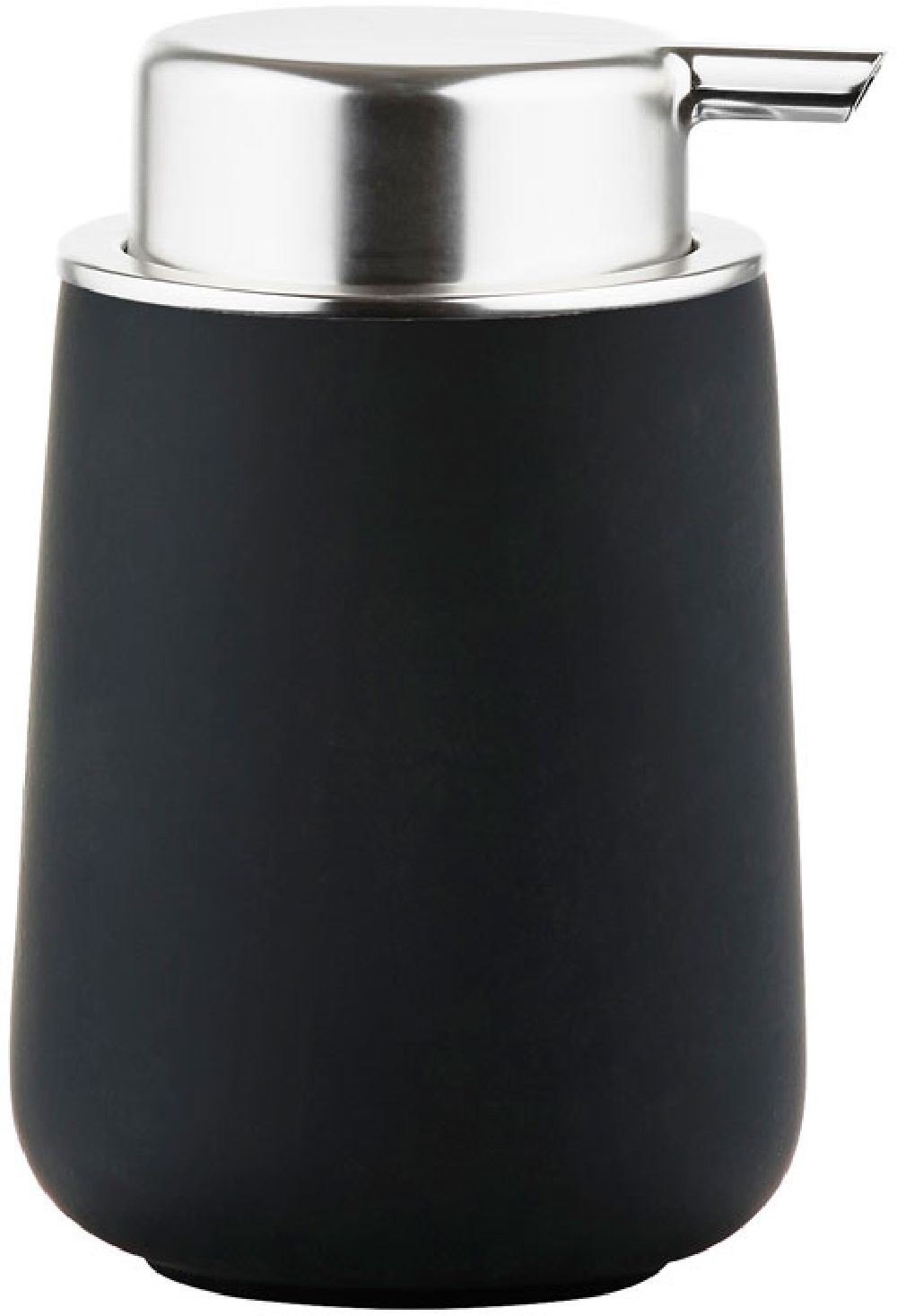 Darmowa Dostawa - Dozownik do mydła 250 ml czarny-stal Zone Denmark Nova 330097