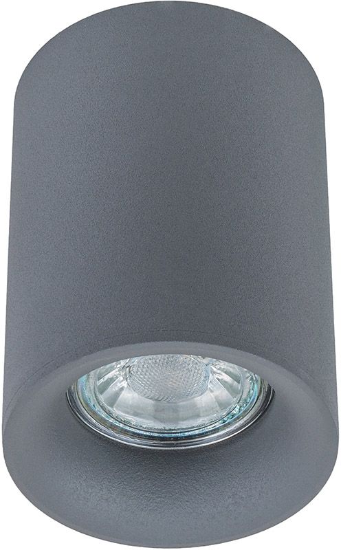 Darmowa Dostawa - Lampa podsufitowa 1x50 W szara Italux Flynn TM09080GR