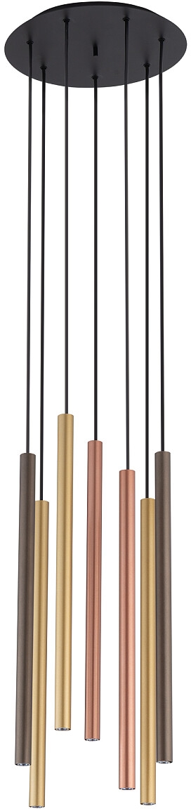 Darmowa Dostawa - Lampa wisząca powyżej 6x10 W multikolor Nowodvorski Lighting Laser 10704