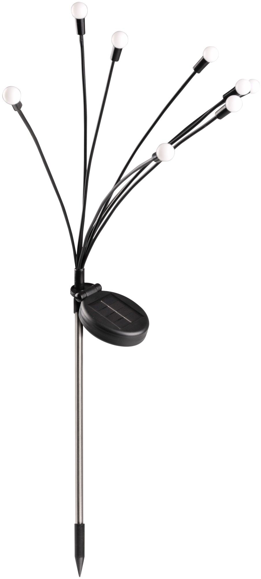 Darmowa Dostawa - Lampa solarna stojąca powyżej 6x W czarny Goldlux Fiorini 325556