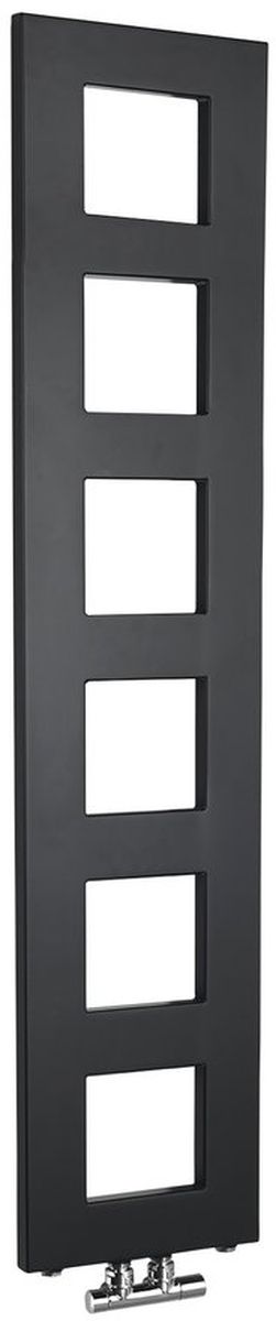 Darmowa Dostawa - Grzejnik łazienkowy dekoracyjny 133x28 cm czarny Sapho Block IR181