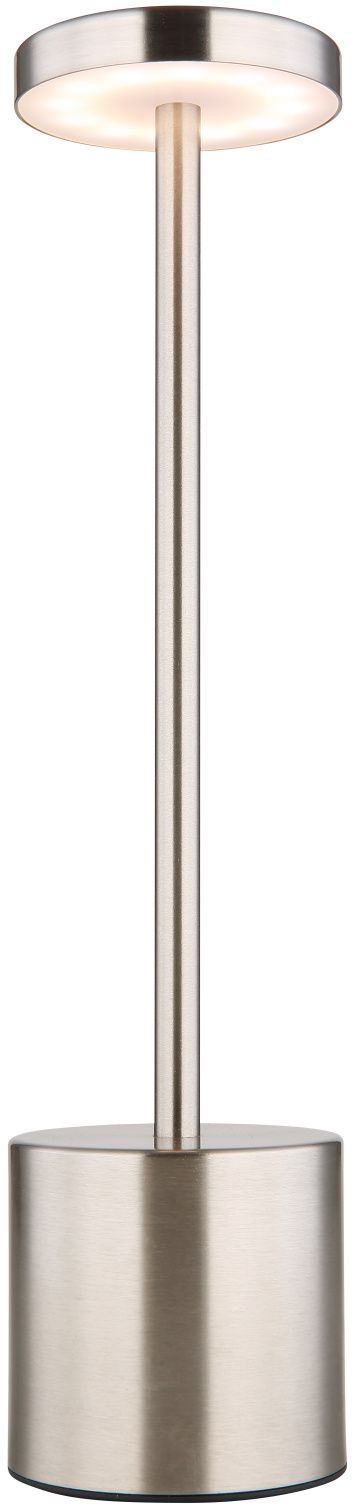 Darmowa Dostawa - Lampa stołowa 1x1.2 W biała-nikiel Globo Lighting Polina 21019N