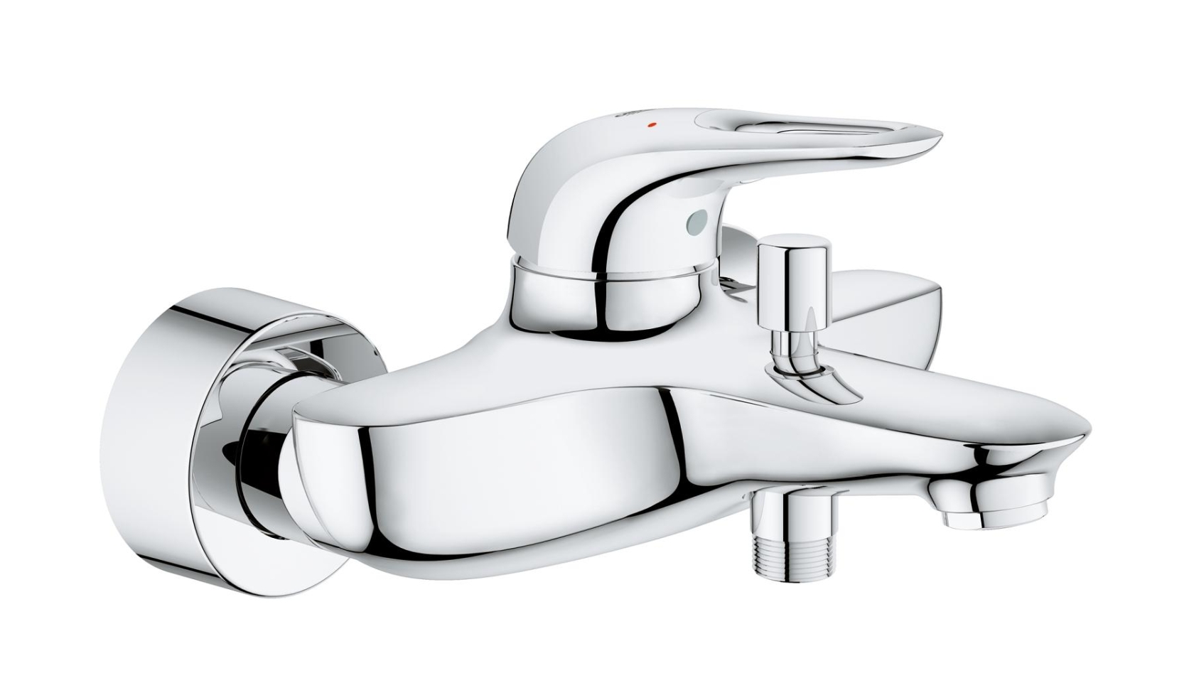Darmowa Dostawa - Bateria wannowo-prysznicowa ścienna starlight chrome Grohe Eurostyle 33591003