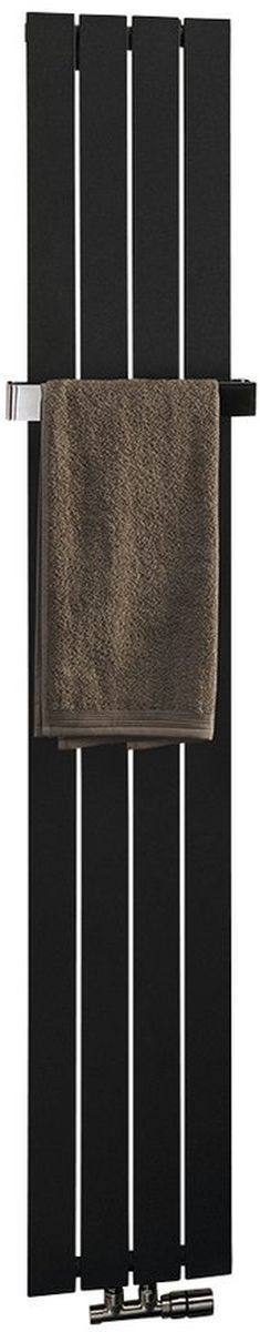 Darmowa Dostawa - Grzejnik łazienkowy dekoracyjny 180x29.8 cm czarny Sapho Colonna IR144