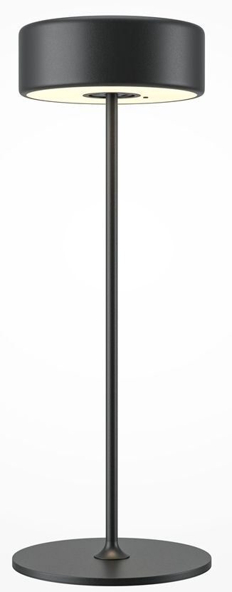 Darmowa Dostawa - Lampa stołowa 1x3 W czarna Maytoni Al Collaboration MOD229TLL3B3K2