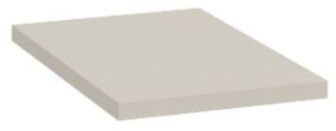 Darmowa Dostawa - Blat naszafkowy 30x46 cm Defra Uni 125F03012