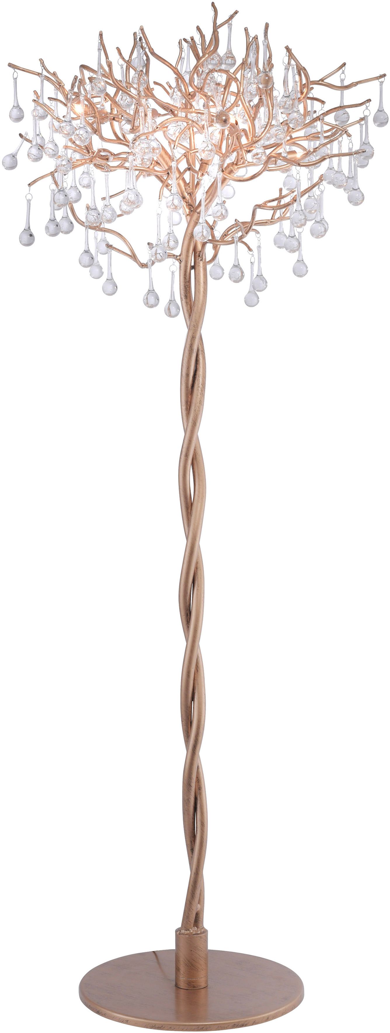 Darmowa Dostawa - Lampa stojąca 5x40 W mosiądz Paul Neuhaus Icicle 23211