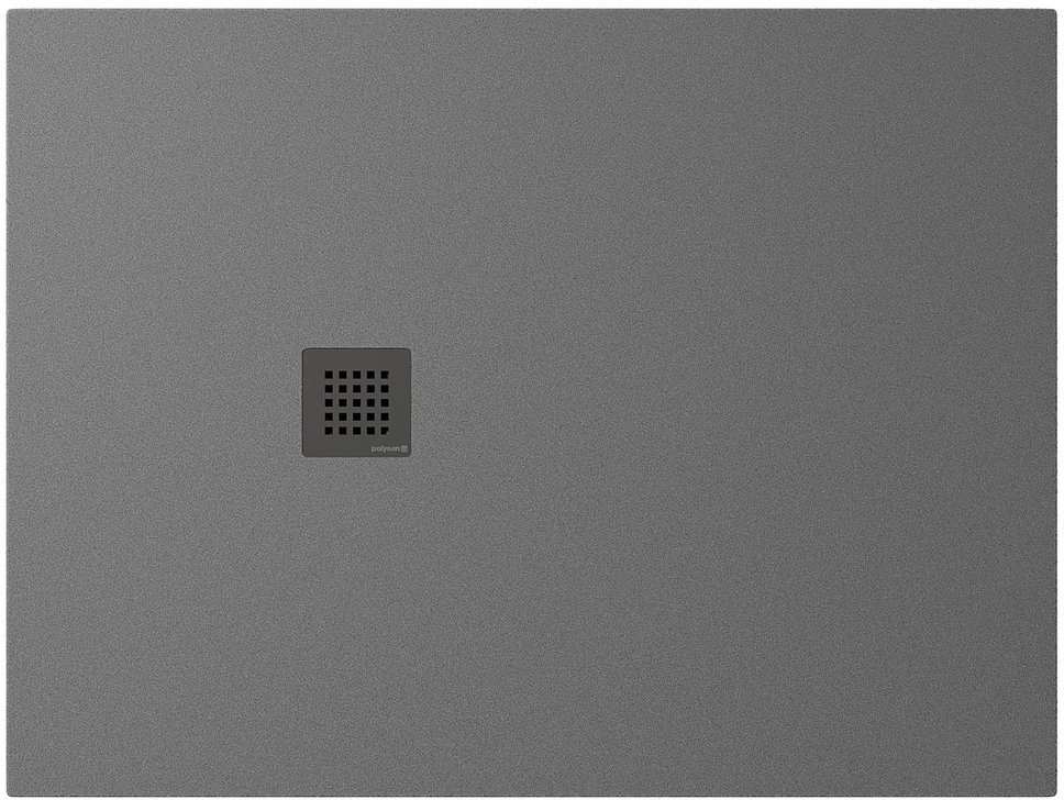 Darmowa Dostawa - Brodzik prostokątny 120x90 cm szary Polysan Treneca 8430731